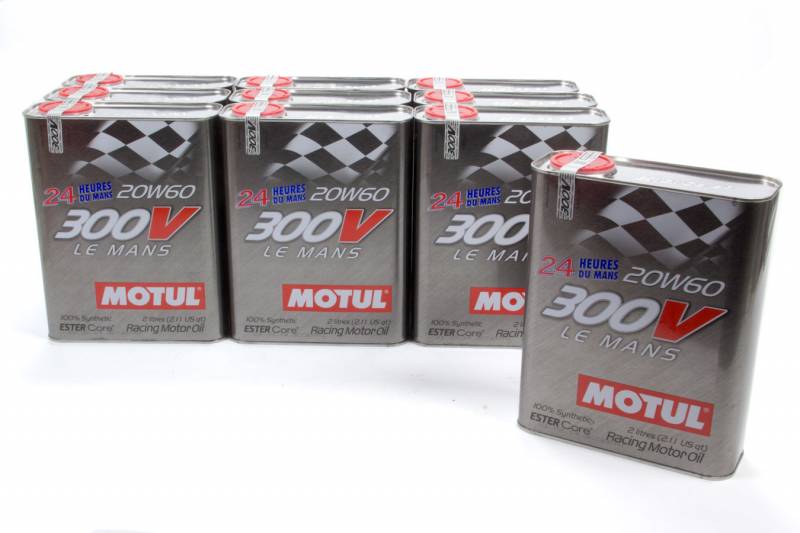 En savoir plus sur 2 Litres Huile Racing Motul 300V LE MANS 20W60